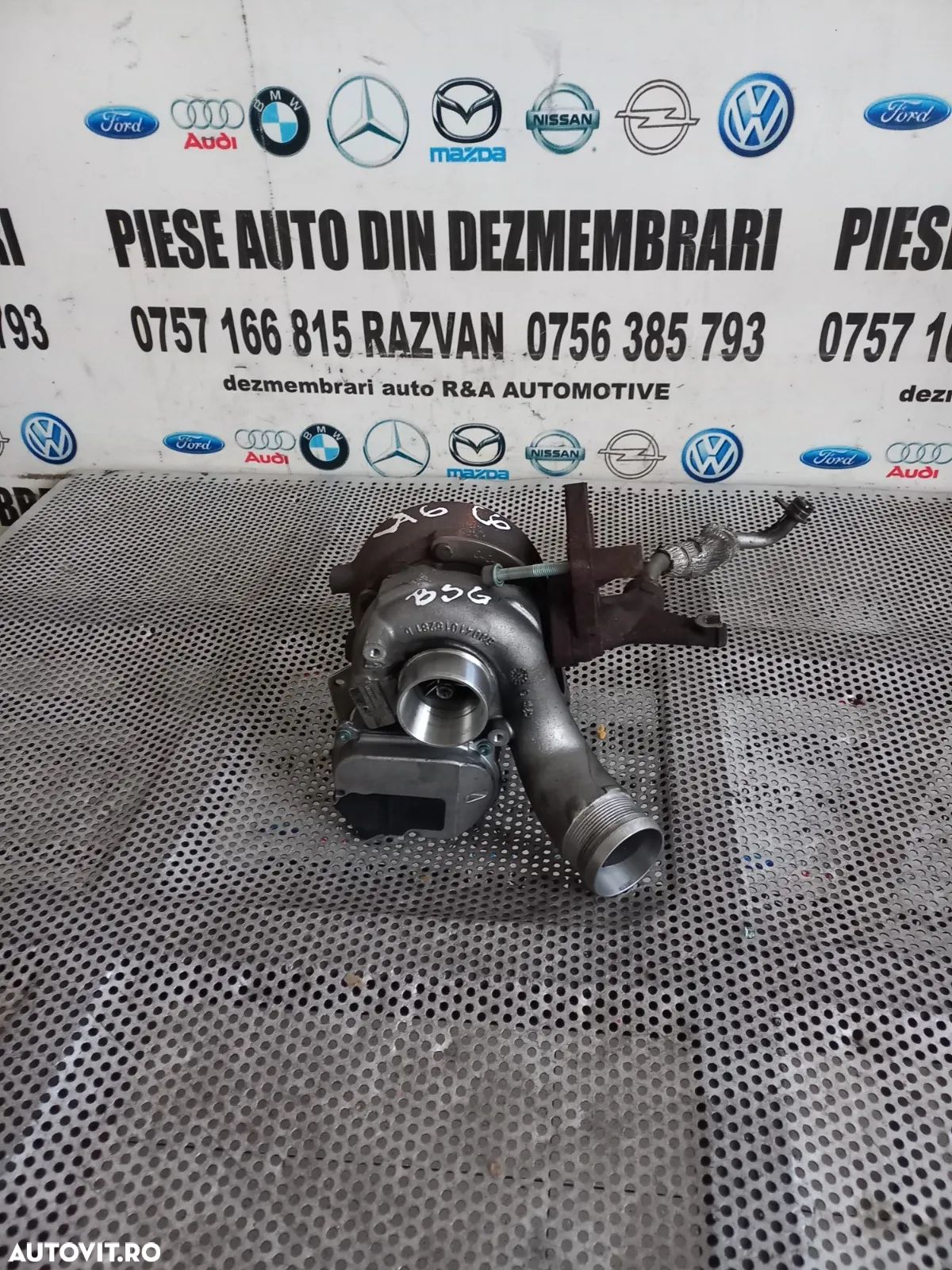 Turbo Turbina Audi A6 C6 A4 B7 2.7 Tdi Euro 4 Motor BPP BSG Cod T - Dezmembrari Arad - 1