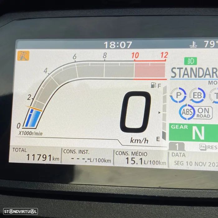 Honda Transalp 750 com garantia até 09/2028 - 9