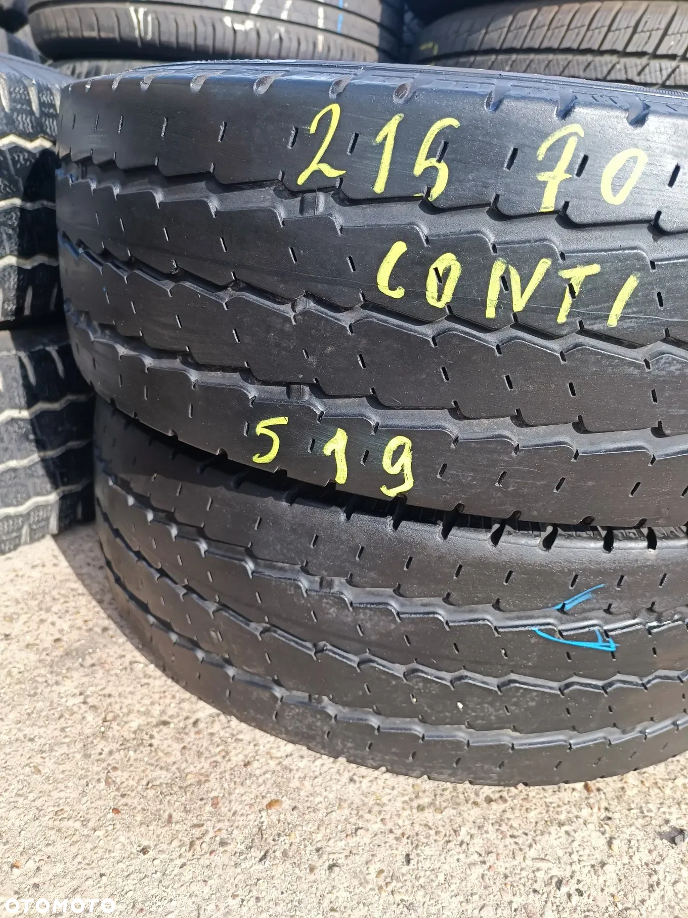215/70R15C CP 15 C 109R Opony Letnie Lato Continental VancoCamper 5mm Legnica ALU-RAD 215/70 - 2