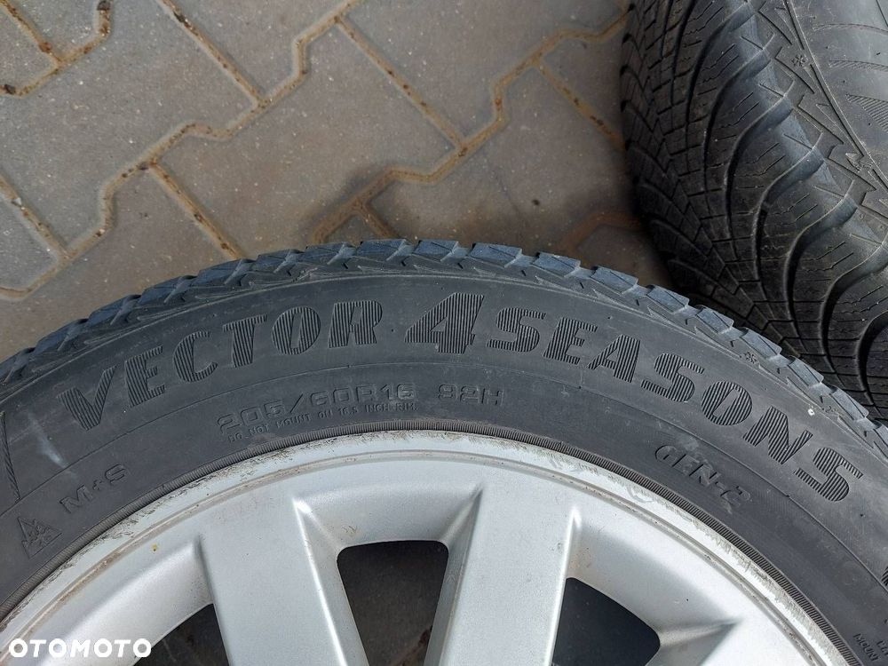 OPONY CAŁOROCZNE 2 SZT 205/60R15 2016R UNIROYAL ALL SEASONS EXPERT - 5