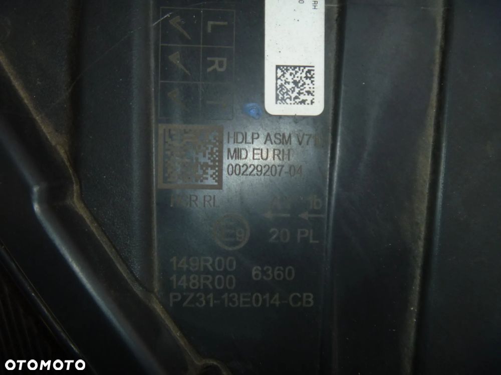FORD TRANSIT MK2 2024 LAMPA FULL LED PRZÓD PRZEDNIA PRAWA PZ31-13E014-CB - 7