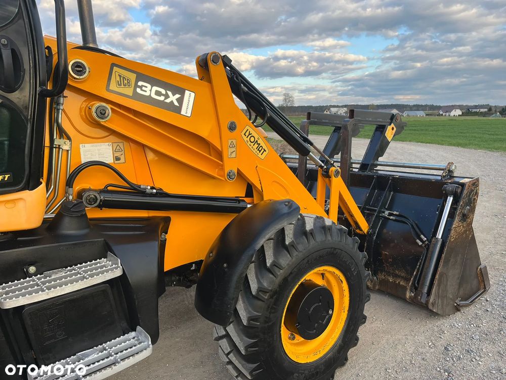 JCB 3CX EASYCONTROL // POWERSLIDE //5200MTH!!!// SUPER STAN// Koparko-Ładowarka - 16