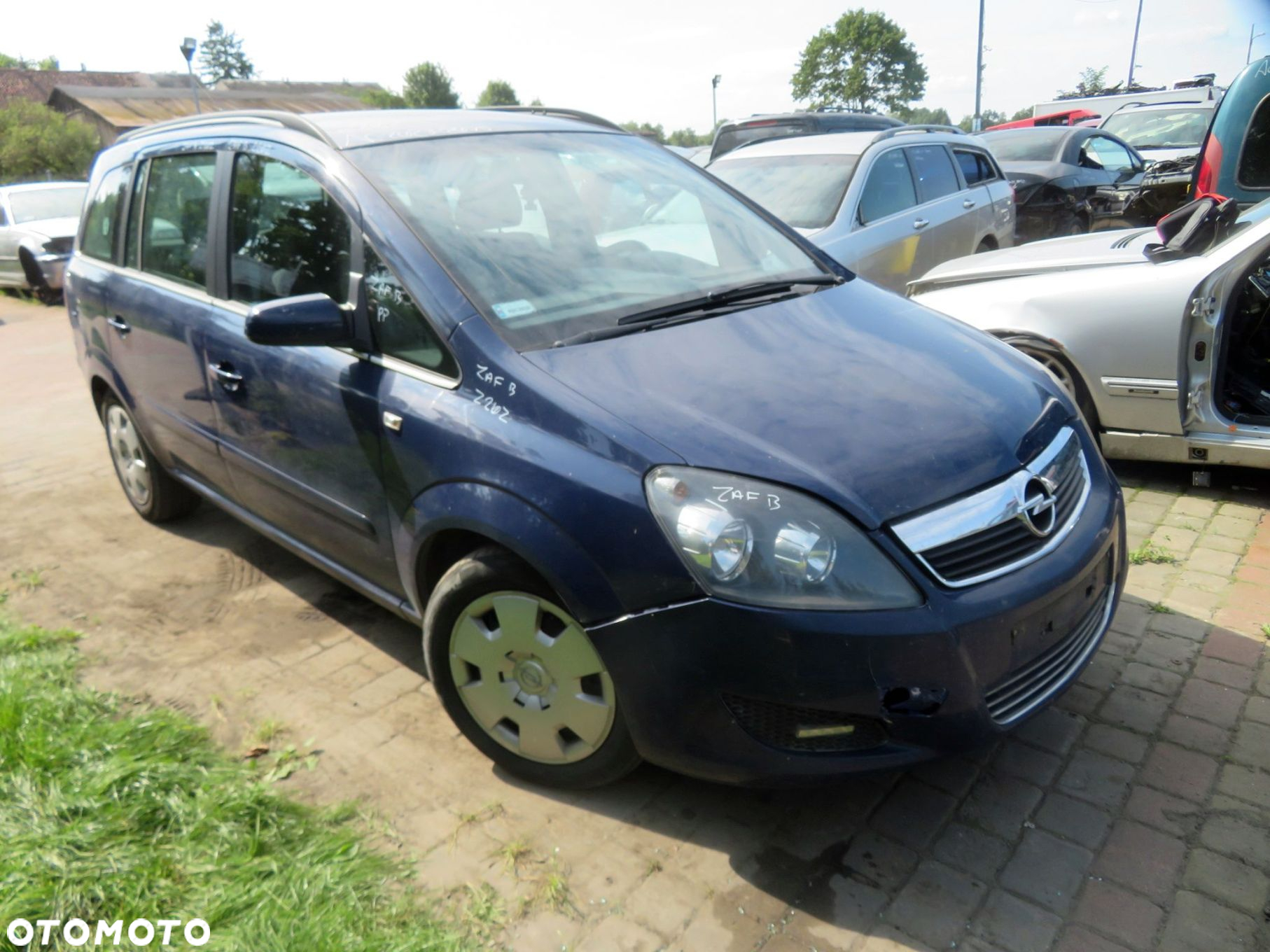 OPEL ZAFIRA B 2006 Z20Z 1.9 CDTI Z19DTL 100KM M32 MZ4 GRANATOWY na części - 7