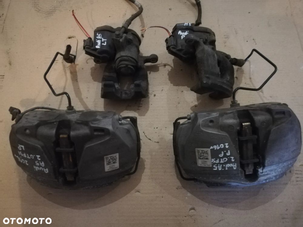 AUDI A5 F5 8W cabrio prawy lewy przód tył  ZACISK HAMULCOWY TYŁ TYLNY 17-