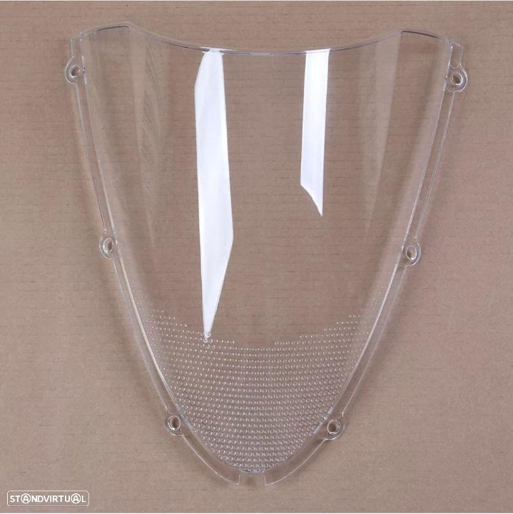 viseira nova Kawasaki ninja 600 zx6r ano 2007 ate 2008  vidro bolha zx6 zx 6r - 3