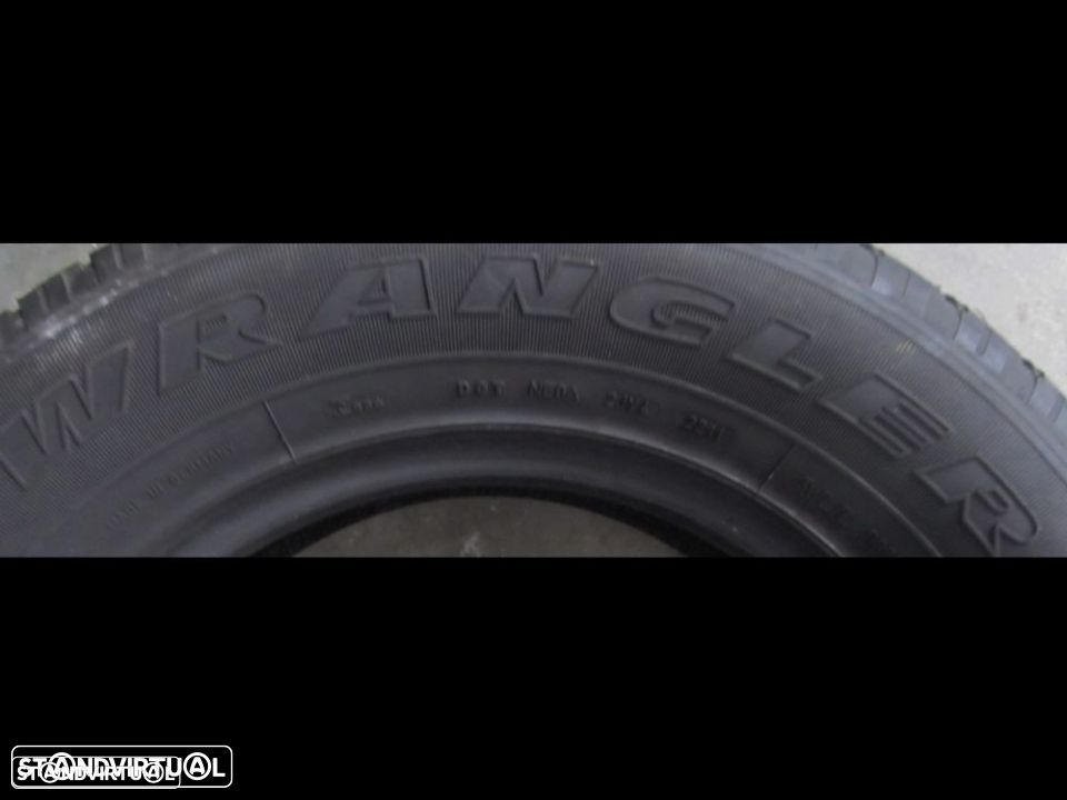 4 Pneus usados 255/65/17 Goodyear - 6