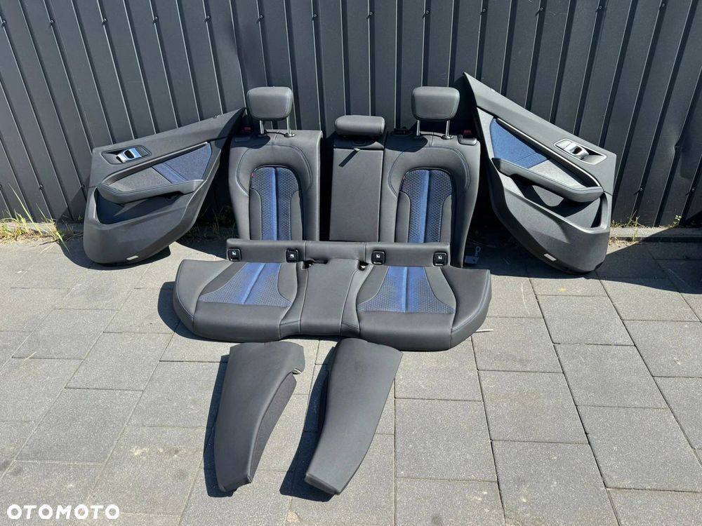 FOTELE TAPICERKA BMW 1 F40 TRIGON CZARNY SPORTOWE ELEKTRYCZNE GRZANE - 2