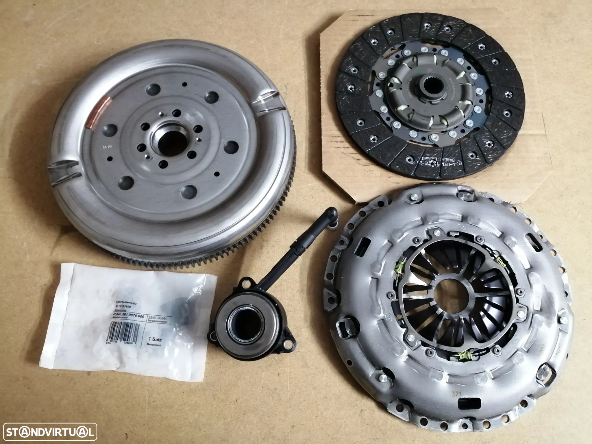 Kit de Embraiagem - Volkswagen Audi Seat Skoda 2.0 TDI - 1