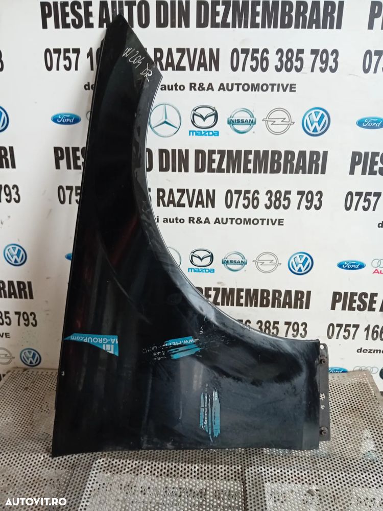 Aripa Dreapta Mercedes C Class W204 Facelift 2011-2014 Originala LICHIDARE STOC - 4