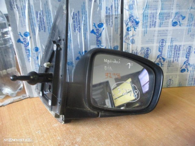 Espelho 50051002 HYUNDAI I10 Fase 1 2009 1.2I 80CV 5P VERMELHO DRT PRETO MANUAL - 1