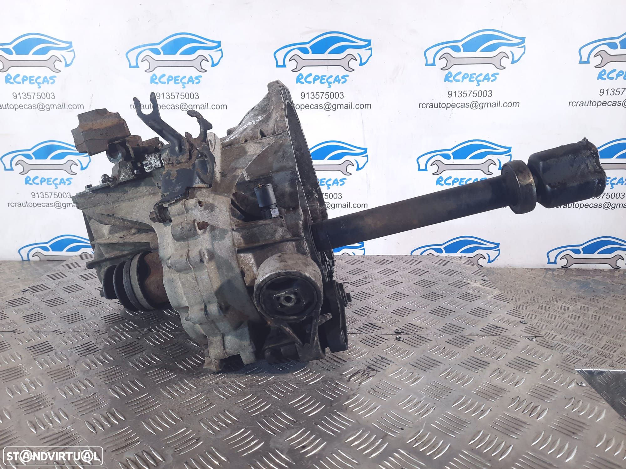 CAIXA VELOCIDADES MANUAL FORD FOCUS I 1 MK1 DAW DBW 1.8 TDCI 8V 115CV F9DA 3S4R7201BA 3S4R 7201 BA TRANSIT CONNECT I 1 MK1 P65 P70 P80 - 1