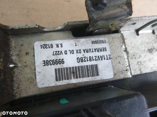 CENTRALNY ZAMEK PRAWY PRZÓD PRAWY PRZEDNI FORD TRANSIT CONNECT - 15