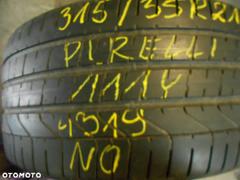 OPONY  315/35R21 PIRELLI PZERO NO DOT 4319 6.2MM - 2