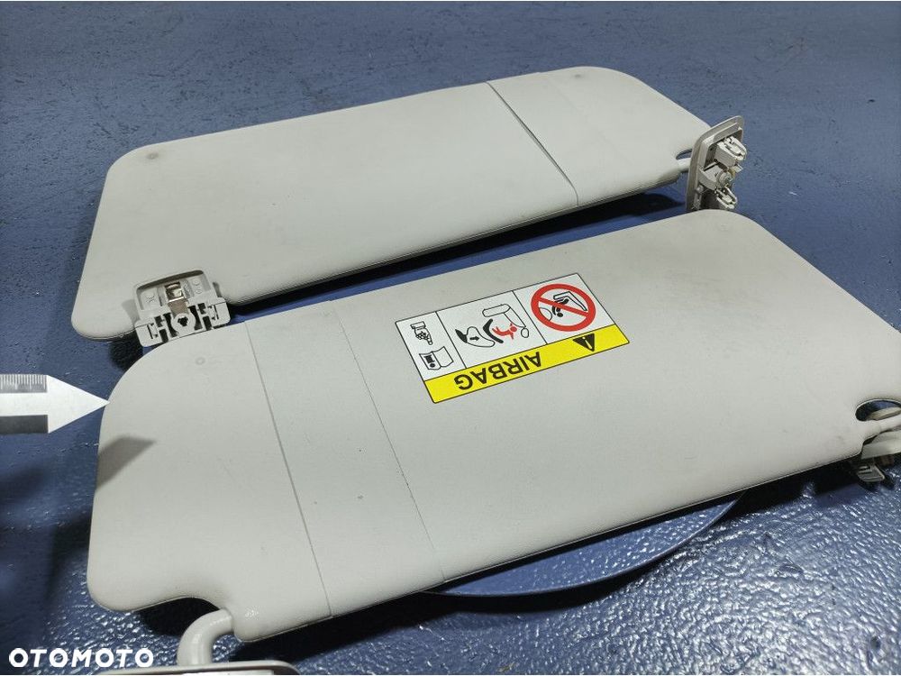 TOYOTA PROACE CITY 19- OSŁONY PRZECIWSŁONECZNE DASZKI SŁONECZKA 2 SZT - 6