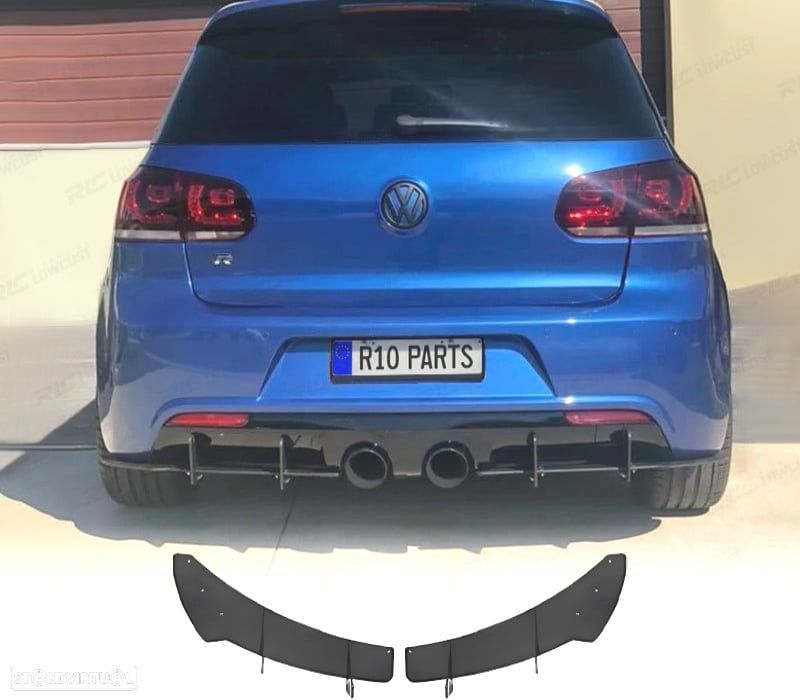 ACESSORIO DIFUSOR VOLKSWAGEN VW GOLF 6 08-12 LOOK R20 - 1