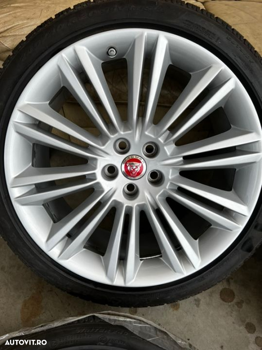 vand jante originale Jaguar pe 20” cu anvelope de iarnă - 3