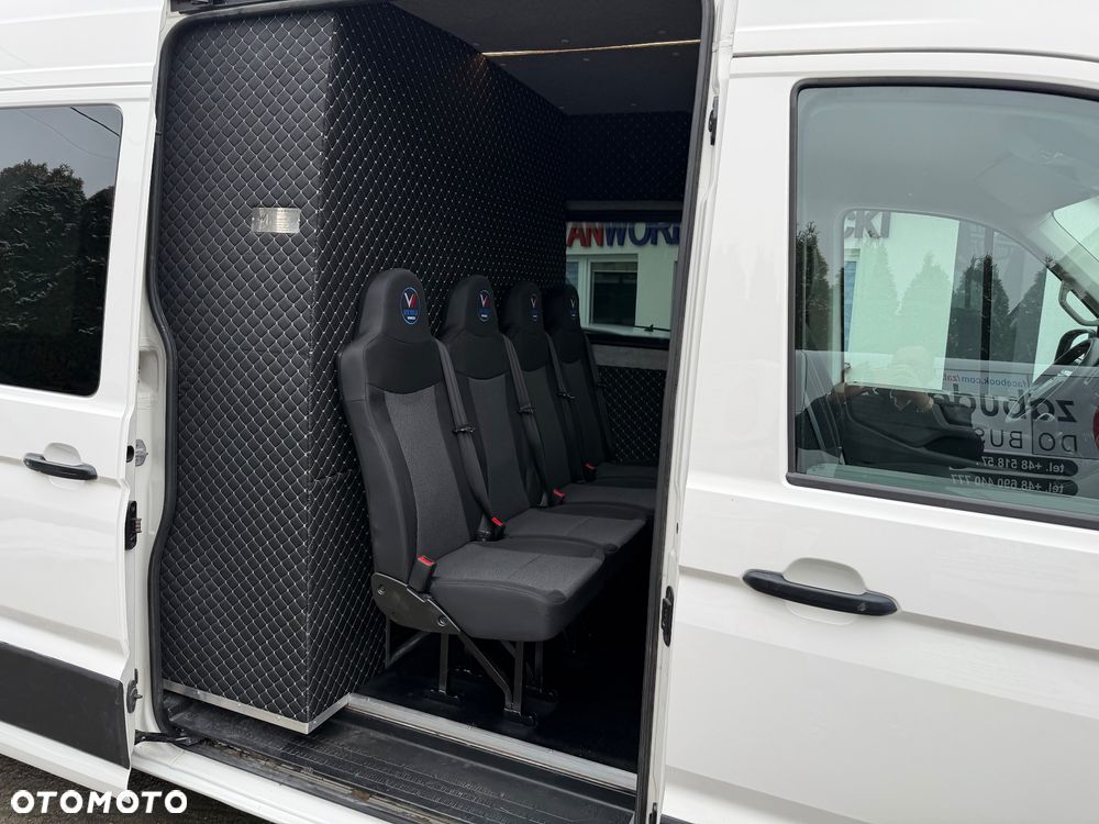 Volkswagen Crafter BRYGADÓWKA 7 OSOB FULL POCJA KAMERY 360 - 10