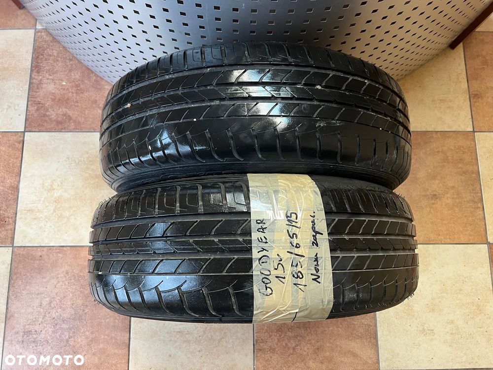 OPONY OPONA GOODYEAR DURAGRIP 185 65 15  4415 NOWE Z ZAPASU 2 SZTUKI LETNIA - 1
