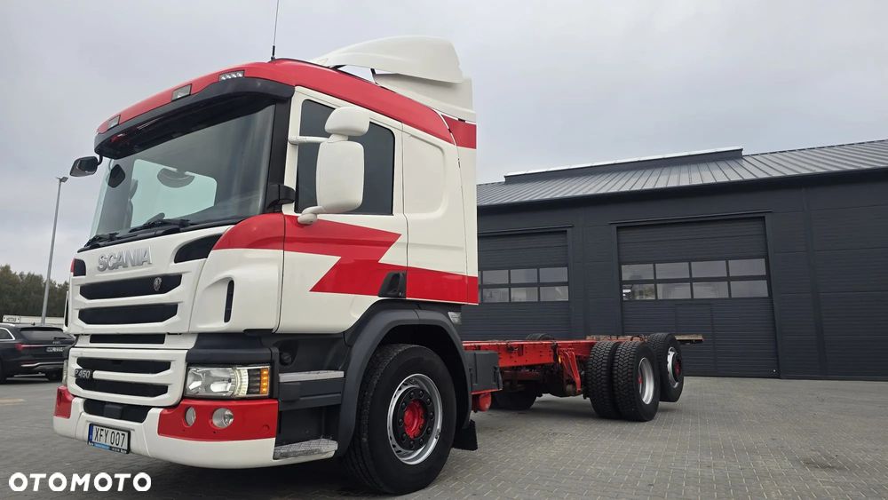 Scania P450 Euro 6 6x2 do zabudowy full air super stan mleko beczka laweta - 2
