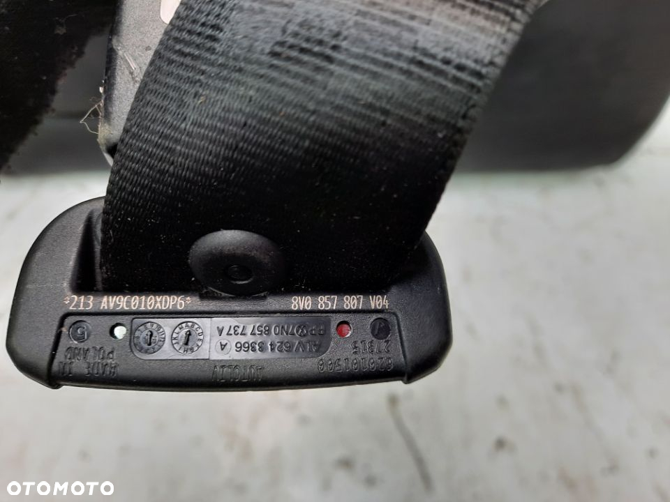 AUDI A3 8V SPORTBACK KANAPA TYLNA TYŁ OPARCIE SKÓRA A3 S3 RS3 8V - 3