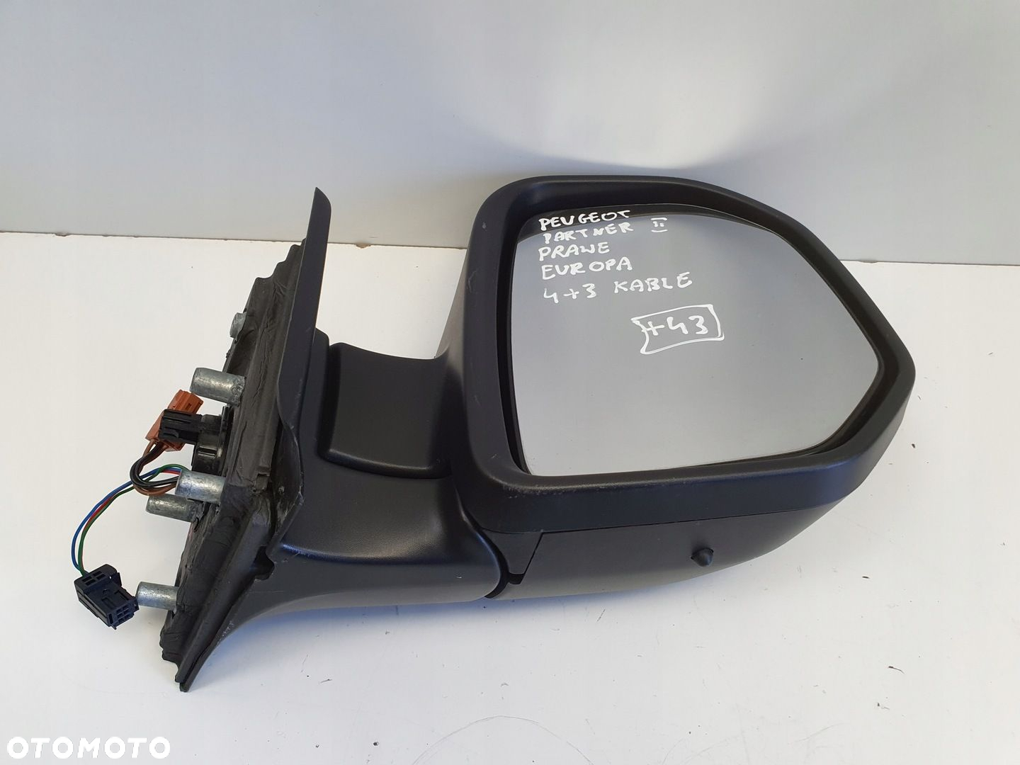 Renault Megane II 08-018 LUSTERKO PRAWE PASAŻERA europa 43 7 pin - 8