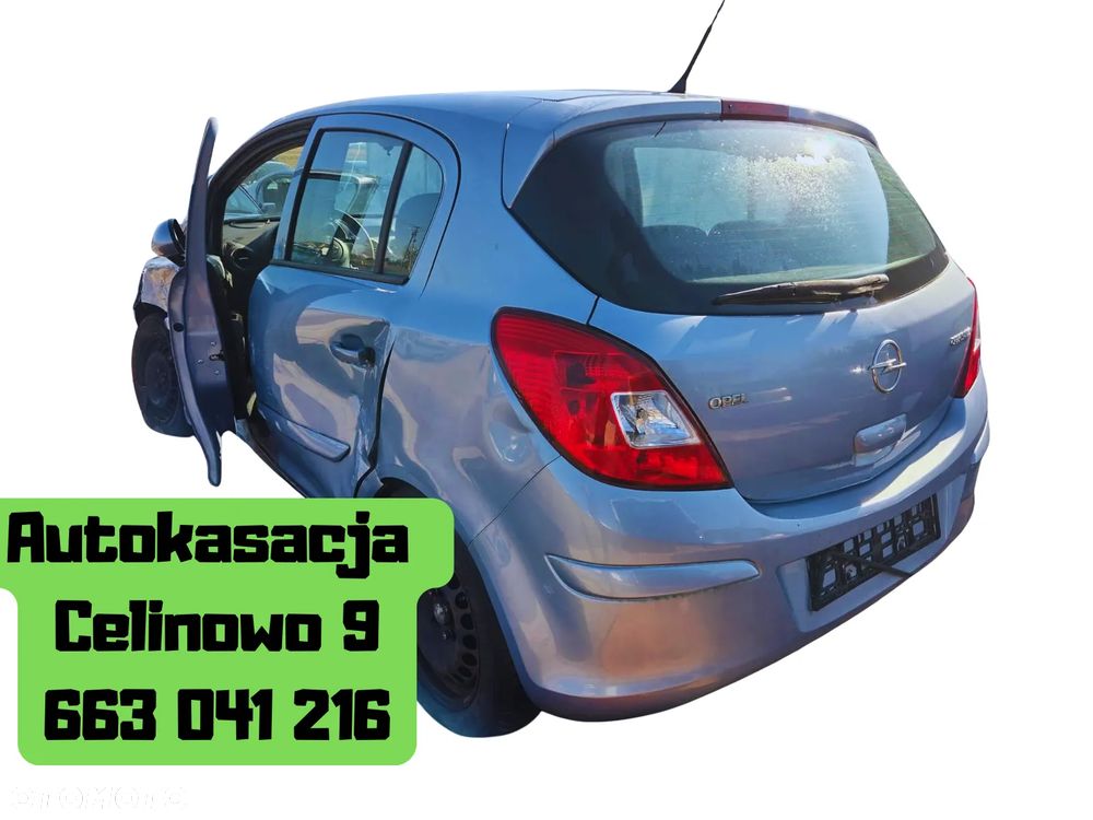 Opel Corsa D 2007 Silnik 1.2 ECOTEC (Z12XEP) 80 KM (59 kW) Z21C Na części silnik, drzwi, klapa, zderzak, lampa - 5