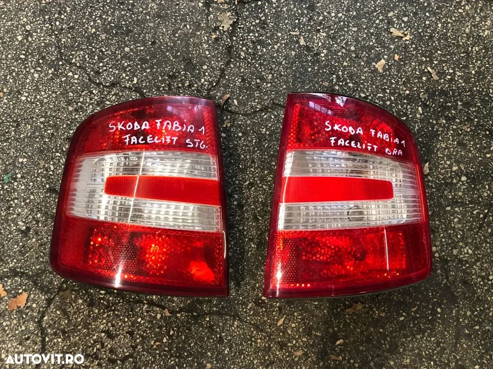 Stop tripla stanga dreapta spate Skoda Fabia 1 facelift hatchback 2006 - 1