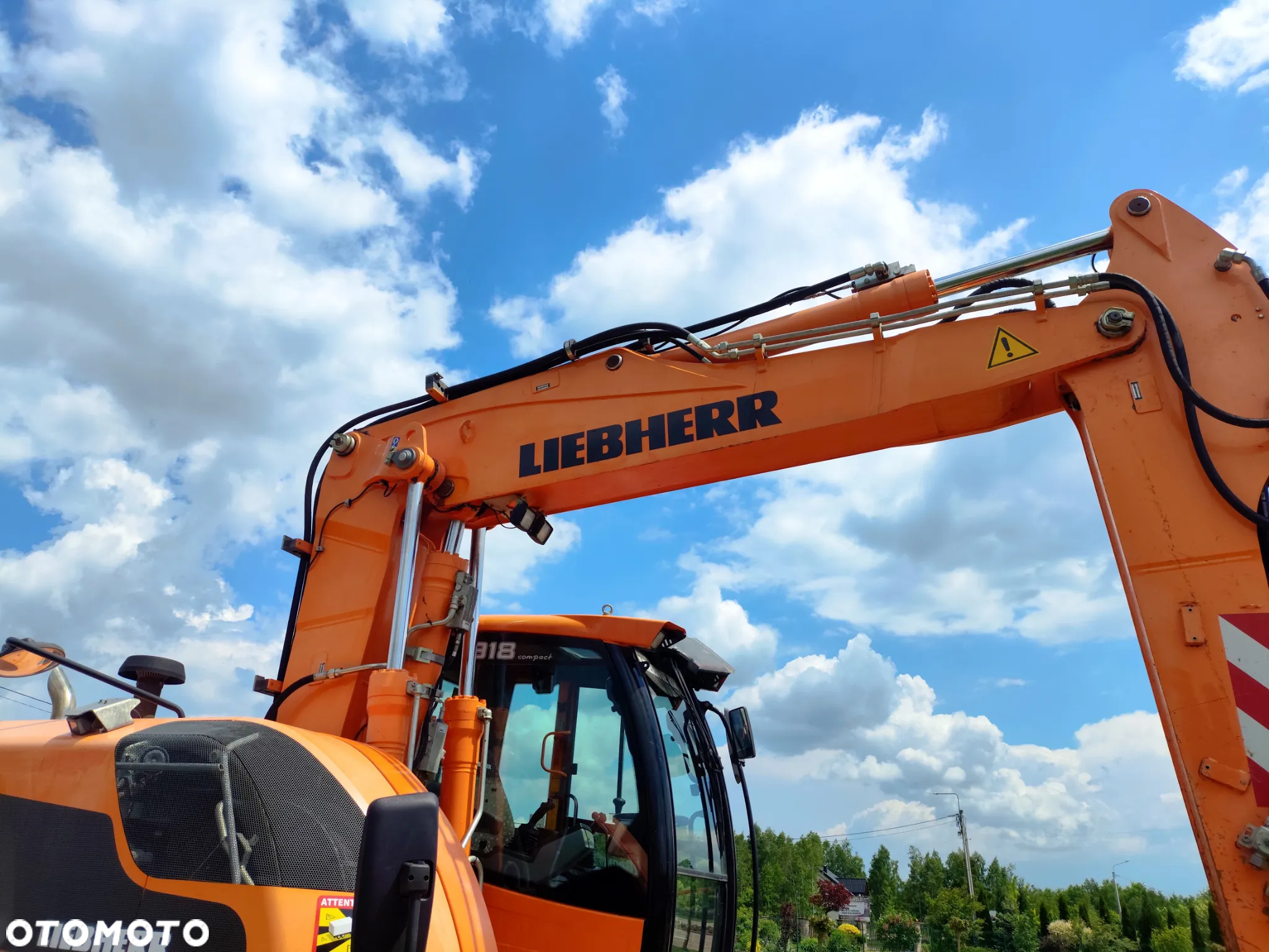 Liebherr A 918 COMPACT / BEZ DPF I ADBLUE / SPROWADZONA / KOPARKA KOŁOWA / 10 000 MTG / KOMPLET ŁYŻEK / - 7