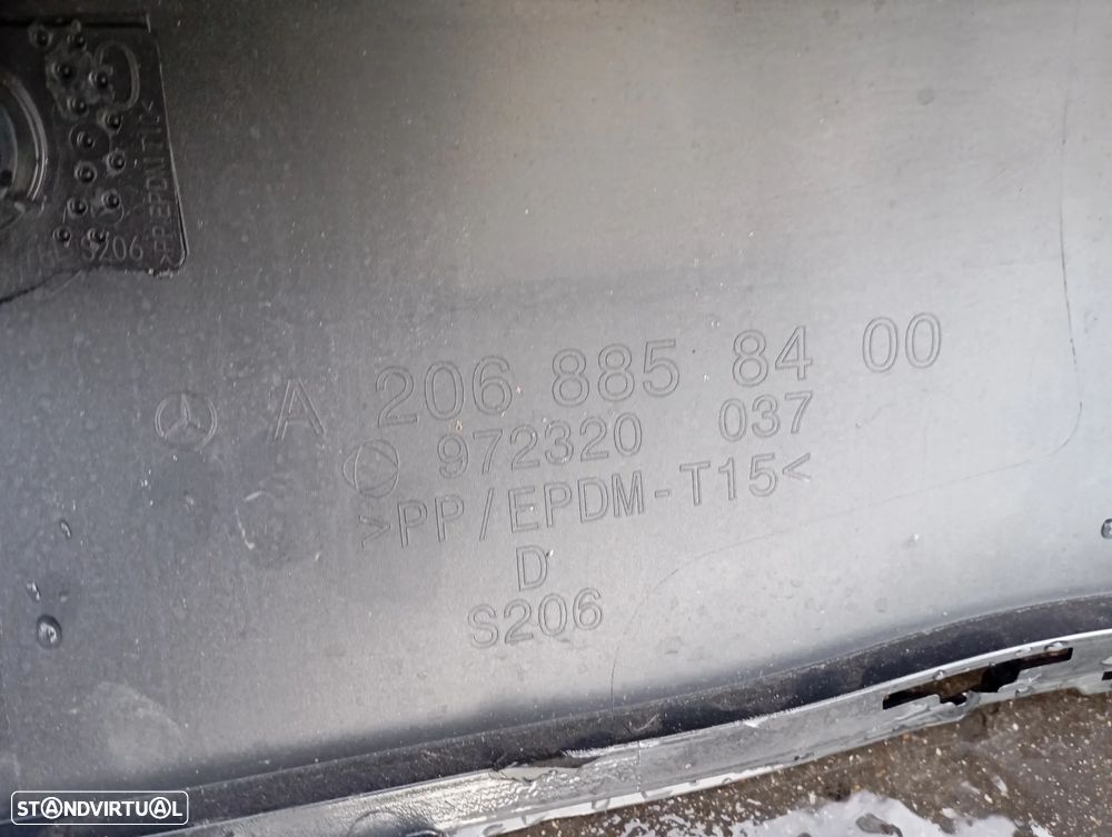 MERCEDES C W206 S206 PARA CHOQUES TRÁS - PC535 - 10