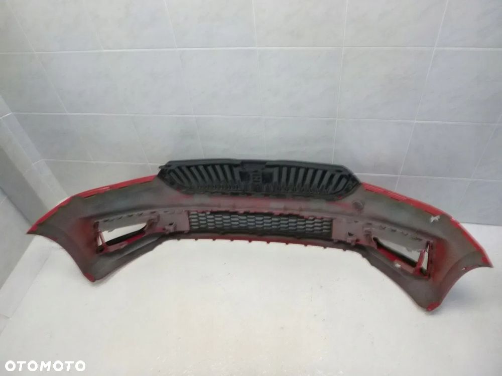 SKODA FABIA IV 4 ZDERZAK PRZÓD  PRZEDNI 4xPDC GRILL ATRAPA CHŁODNICY POD RADAR ORYGINAŁ - 22