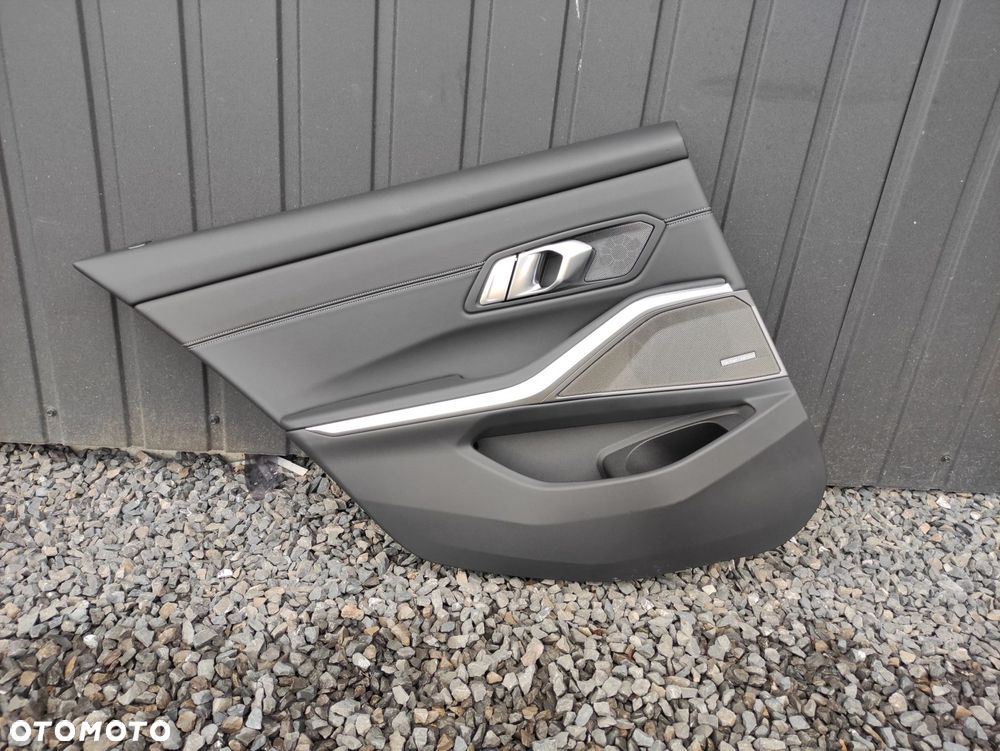 FOTELE KANAPA BOCZKI BMW G20 CZARNA PÓŁSKÓRA EUROPA CH - 15