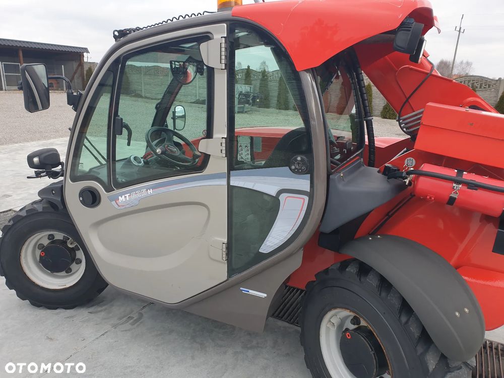Manitou MT 625H WIDŁY HYD./CHWYTAK/ŁYŻKA SPROWADZONA SUPER STAN - 30