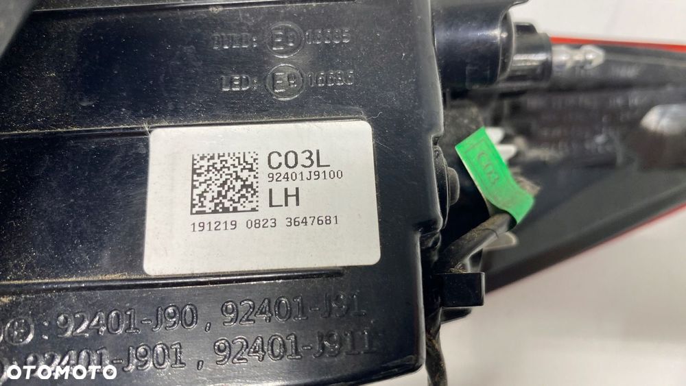 HYUNDAI KONA LAMPA LEWA TYLNA LEWY TYŁ LED 17-19 IDEALNA EUROPA - 5