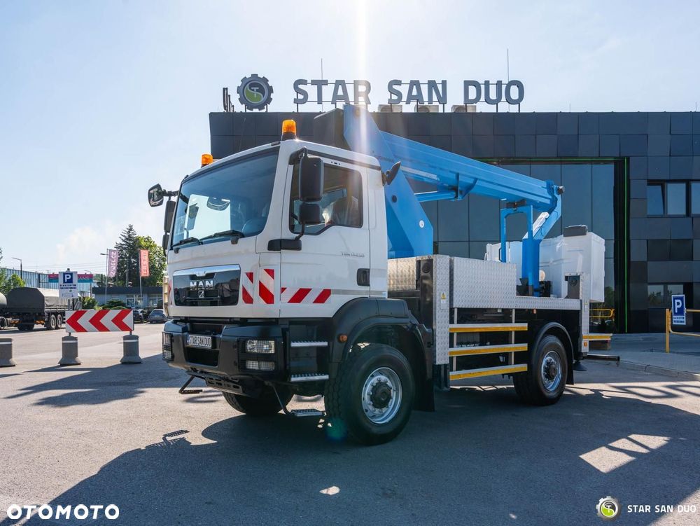 MAN TGM 13.250 4x4 RUTHMANN T180.1.S9 Podnośnik Koszowy - 11