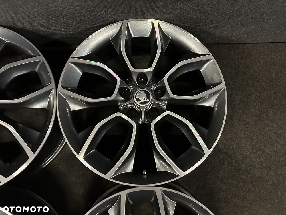 Alufelgi SKODA Kodiaq, Karoq, Superb III, Octavia III 19 cali 5x112 4szt. ładne! - 9