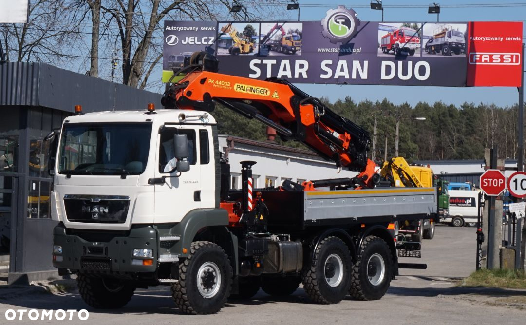 MAN 26.440 6x6 PALFINGER PK 44002 E + FLY JIB + WCIĄGARKA EURO 4 żuraw HDs - 15