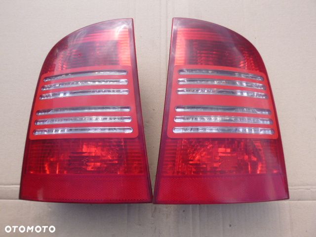 LAMPA LEWY TYŁ LEWA TYLNA PRAWY TYŁ PRAWA TYLNA KOMPLET SKODA OCTAVIA I KOMBI - 13