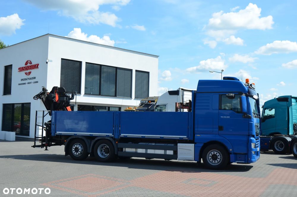 MAN TGX 26.500 6x2 HDS ZETKA PALFINGER KLIMA P. OŚ POD. I SKRĘTNA FULL AIR SKÓRY NAVI DE 5659 - 7