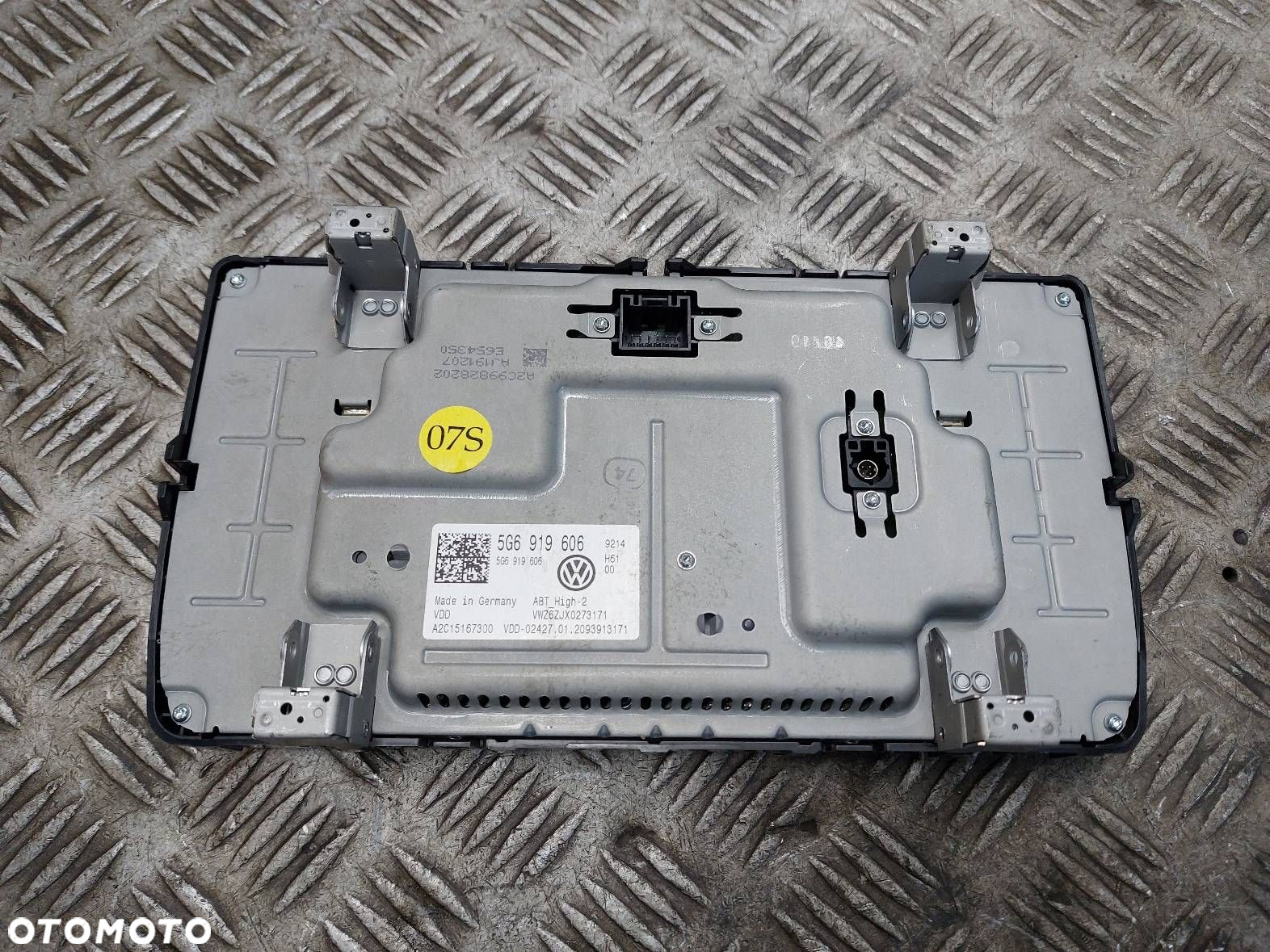 RADIO ODTWARZACZ VOLKSWAGEN PASSAT B8 LIFT 5G6919606 - 4