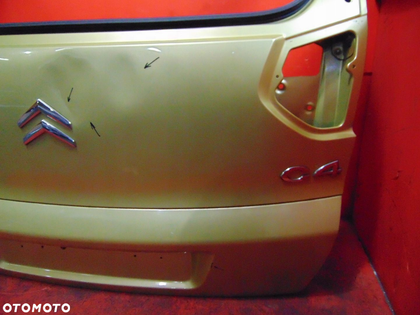 CITROEN C4 PICASSO I 1 KLAPA BAGAŻNIKA KAQC - 6