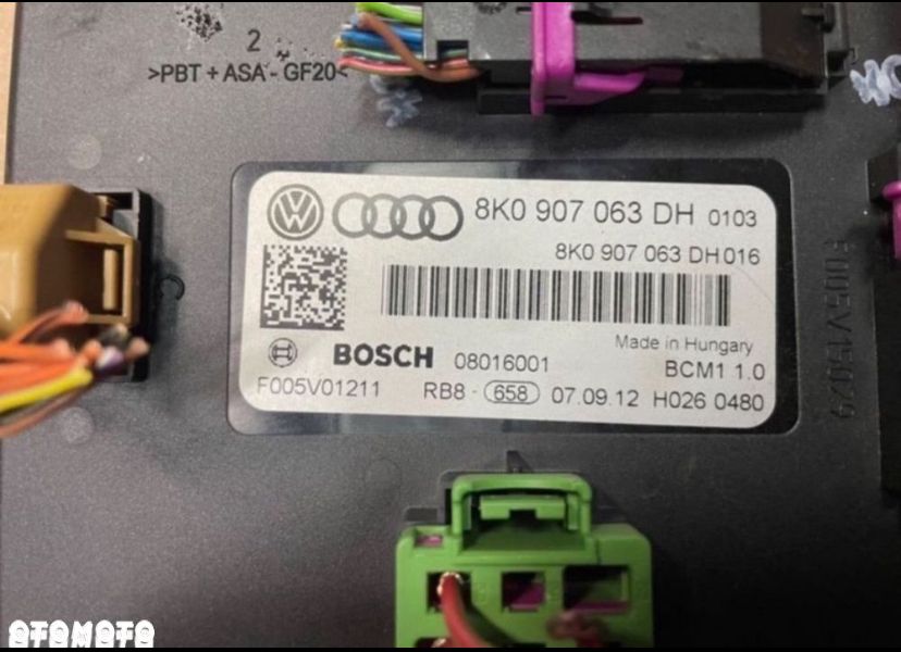 8K0907063DH Moduł komfortu bcm audi a5 8t lift a4 b8 - 3
