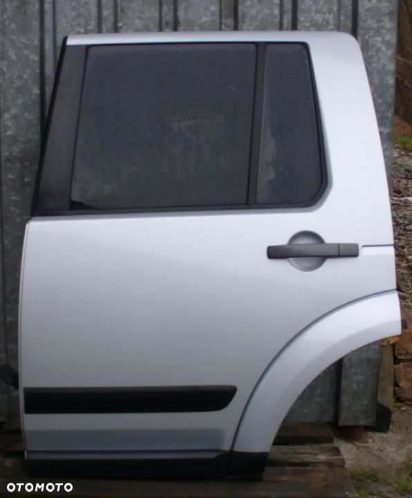 LAND ROVER DISCOVERY 4 IV DRZWI TYŁ  PRAWE LEWE SREBRNE - 2