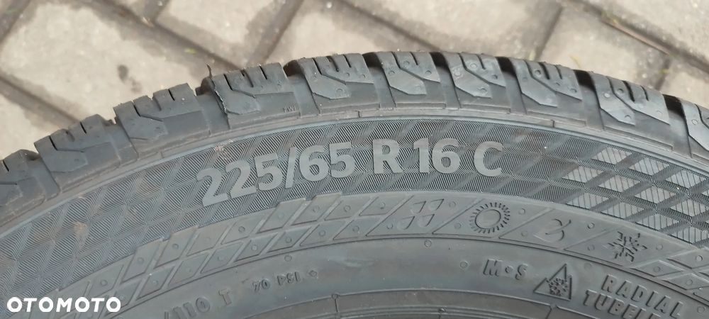 OPONY WIELOSEZONOWE 225/65R16 C CONTINENTAL VANCONTACT 4 SEASON (4222) WIELOSEZON Z HOMOLOGACJĄ ZIMOWĄ 2 SZTUKI PARA - 6