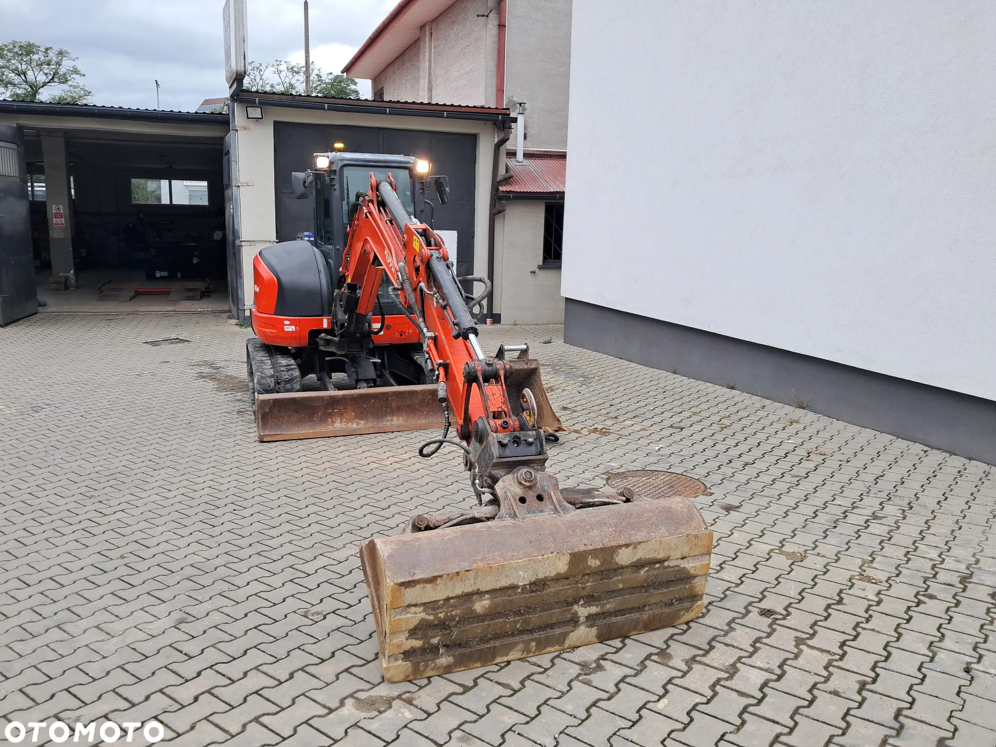 Kubota u48-4 waga 5t TON skarpówka hydrauliczna 3200mtg* 2019r *  oświetlenie *dodatkowe linie hydrauliczne 2 łyżki lusterka minikoparka u55 u48 kx57 u50 jcb cat yanmar wacker - 14
