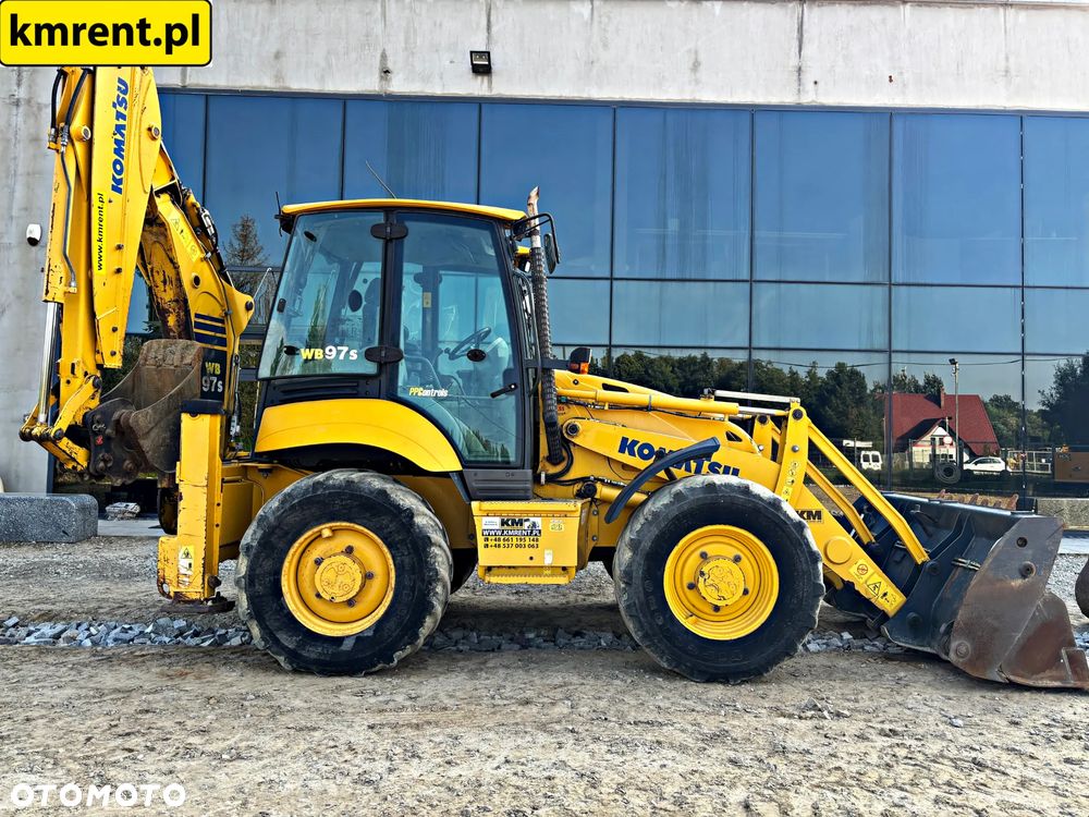 Komatsu WB97S KOPARKO-ŁADOWARKA 2009R. | WB93 JCB 3CX 4CX 5CX CAT 444 434 NEW HOLLAND 115 CASE 695 590 - 4