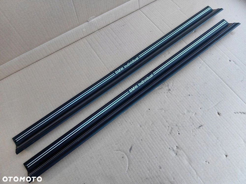 Listwy na progi progowe BMW 3 e46 compact INDYVIDUAL oryginalne - 2