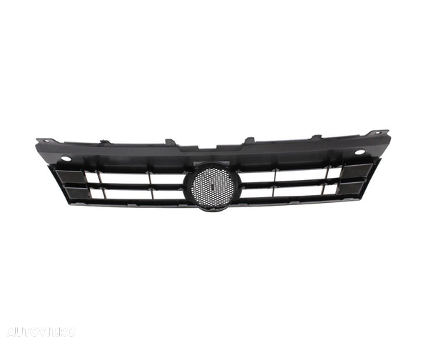 Grila radiator VW Polo (6R), 08.2009-12.2017, negru, 6R0853651B9B9, 9533051J fata
