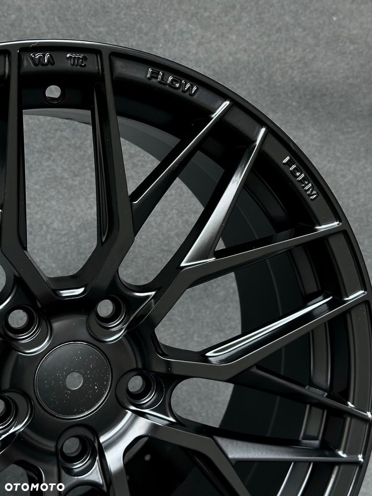 NOWE felgi 18 BMW  CZARNY MAT  FLOW FORM 5x120 8.5j ET35 F10 Z3 Z4 E46 X1 X3 E83 F25 X5 E90 F30 F32 F34 GT F01 F12 F20 E87 F22 E60 xDrive Opel Insignia JR44 JR21 Styling M Pakiet Forzza Vossen HF7 Japan Racing JR28 alufelgi - 3