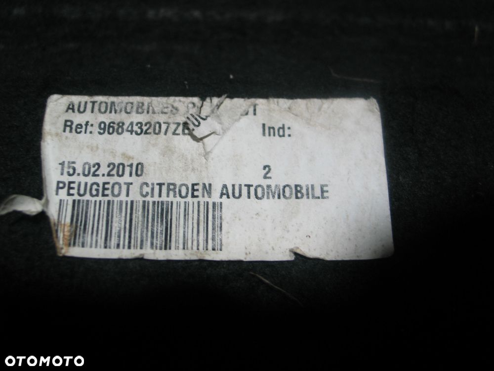 polka bagaznika peugeot 3008 09-16r. 96843207ZD oryginal - 9