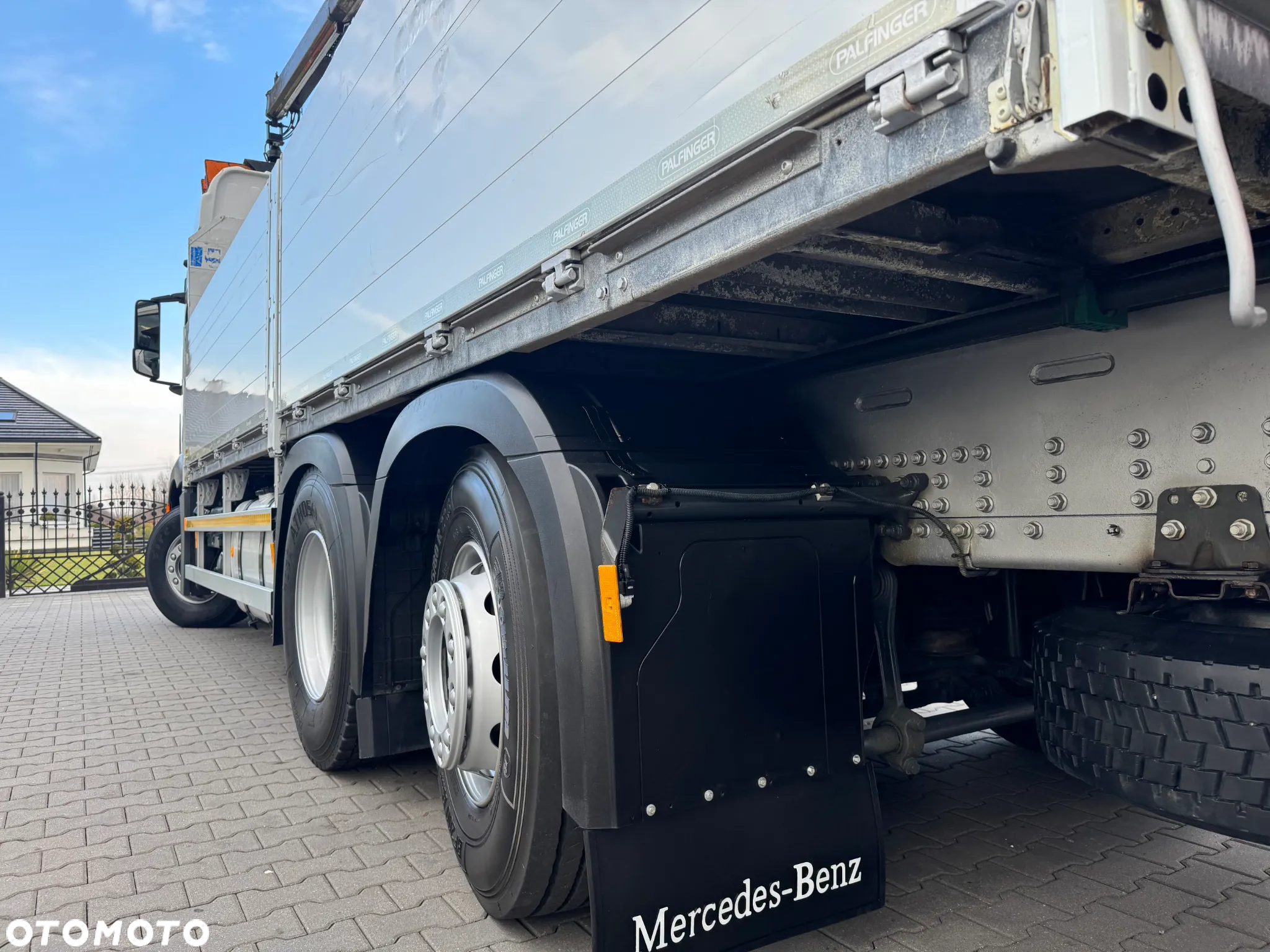 Mercedes-Benz Actros 2545 6x2 HDS Palfinger 21001L, OŚ SKRĘTNA, SUPER STAN !!! - 13